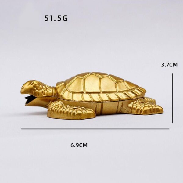 JPack Turtle-Shaped Lighter Compact, Refillable, and Fun Design Safe, and Easy to Use Cigarette Lighter - Image 3