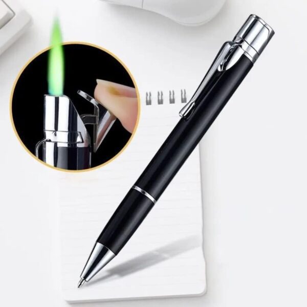 JPack Pen Shape Lighter – Sleek & Discreet Red Flame Butane Lighter, Windproof, Refillable, Adjustable Flame - Image 7