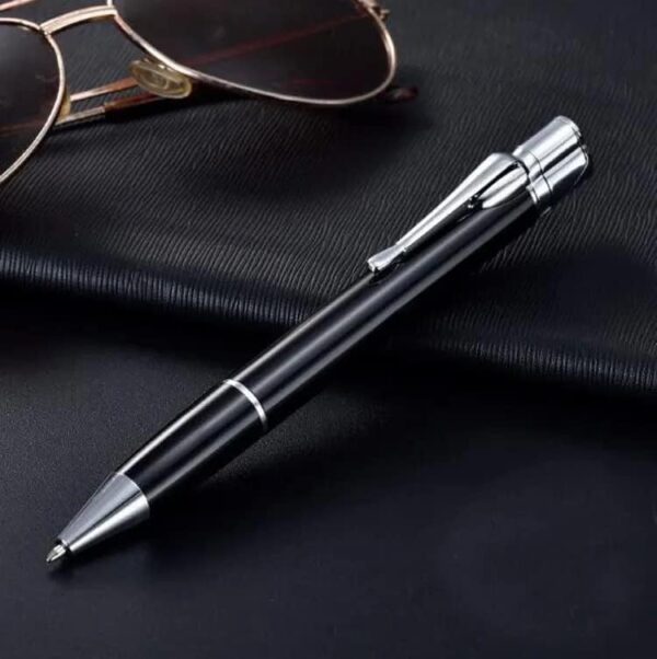 JPack Pen Shape Lighter – Sleek & Discreet Red Flame Butane Lighter, Windproof, Refillable, Adjustable Flame