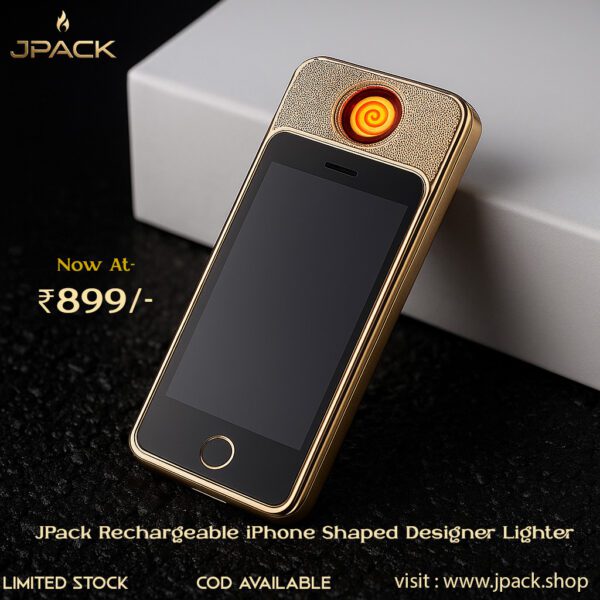 JPack Rechargeable iPhone Shaped Cigarette Lighter