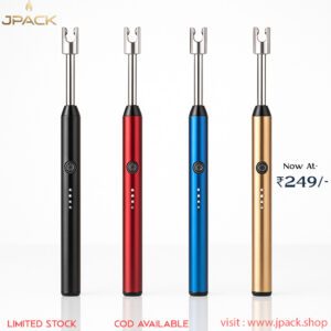 AM7 USB Rechargeable Electric Gas Lighter Flameless Windproof USB Lighter 360° Flexible Neck