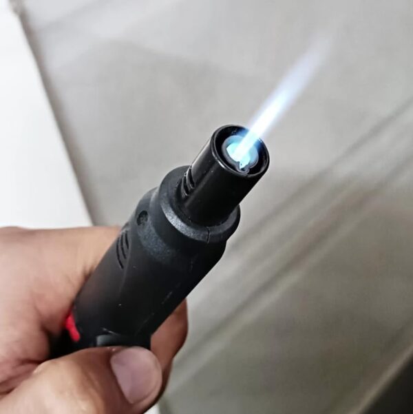 JPack Stylish Butane Lighter Sharp Small Jet Flame Refillable Cigarette Lighter Variation (Jet Flame Torch Barbeque) Multicolour - Image 7