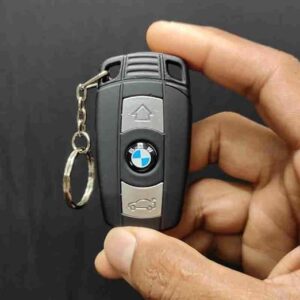 JPack Car Keychain with Torch Windproof Jet Flame Pocket Lighter Cigarette Stylish Antique Lighter Outdoor Survival Tool Men's Smoking Lighter