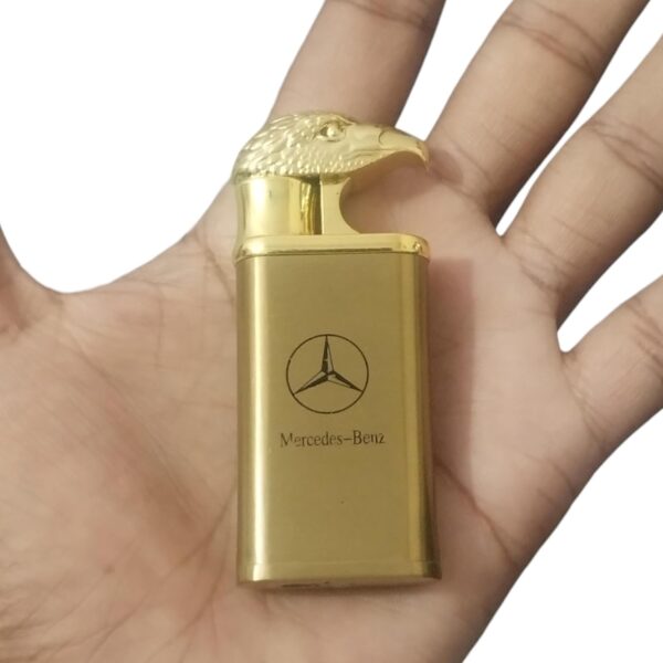 JPack Eagle Head Cigarette Lighter (Eagle-Golden) - Image 2